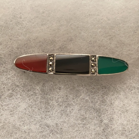 Vintage Jade,Carnelian,Onyx - Picture 11 of 17